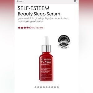 Dermelect self esteem beauty sleep serum NEW